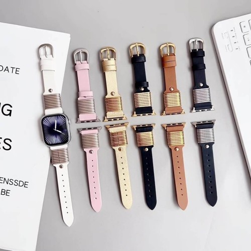Creative Slim Waist Genuine Leather Strap for Apple Watch（ZPB-766）