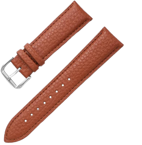 Litchi Pattern Genuine Leather Watch Band 12mm–24mm: Premium Texture Meets Timeless Style