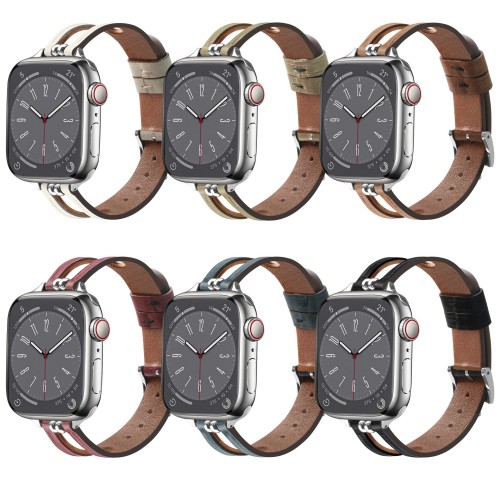 Genuine Leather Watch Band for Apple Watch: Timeless Elegance Meets Everyday Comfort